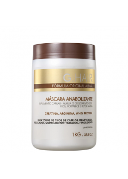 Máscara G.Hair Inoar Anabolizante 1kg