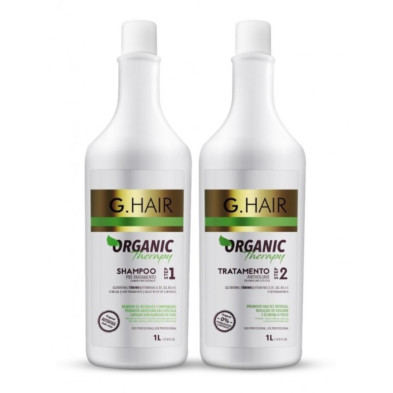 Delegeren Vriendin procent Organic Therapy Kit Shampoo + Tratamento Anti Volume 2X1L - G.hair  Beautecombeleza.com Inoar / G Hair 199,00 €