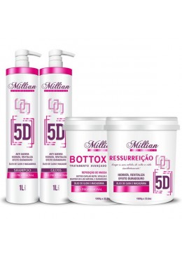 Definitive 5D Progressive Brush Straightening Blowout Smoothing 4x1 - Millian Beautecombeleza.com