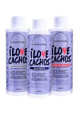 I Love Curls Essentials Moisturizing Nourishing Curly Treatment Kit 3x800 - iLike Beautecombeleza.com