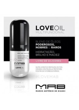 Oil Capillary Multifunctional Moisturizing Mab Love Oil 40ml - MAB Beautecombeleza.com