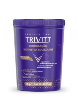 Máscara Matizadora Hidratante Trivitt 1Kg - Itallian Hairtech Beautecombeleza.com