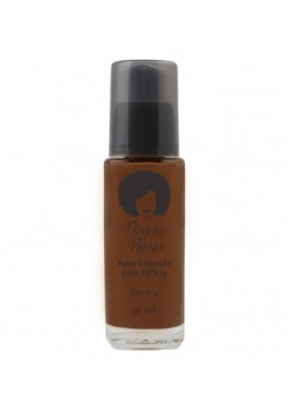 Base Líquida Dark 4 Makeup 30ml -  Negra Rosa Beautecombeleza.com