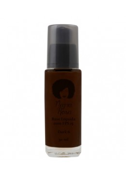 Liquid Base Dark 6 Makeup 30ml -  Negra Rosa Beautecombeleza.com