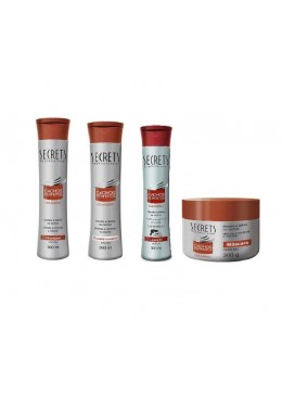 Cachos Perfeitos Home Care Kit 4x300ml - Secrets 
 Beautecombeleza.com