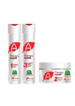 Hair Therapy Amazon Home Care Oil Control Reconstruction Kit 3x300 - Adlux Beautecombeleza.com