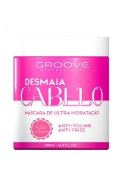 Desmaia Cabelo Ultra Hydration Anti Frizz Anti Volume Instant Mask 500g - Groove Beautecombeleza.com