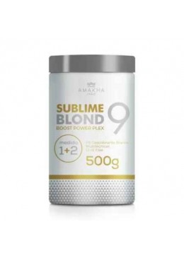 Sublime White Bleaching Powder Blond Boost Power Plex 500g - Amakha Beautecombeleza.com