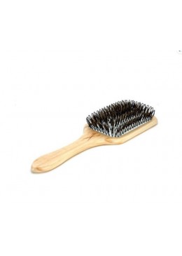 Professional Brazilian Racket Natural Wooden Hair Combing Brush - Brent Beautecombeleza.com