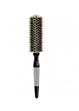 Professional Ceramic Wooden Natural / Nylon Bristles Hair Brush MC 601 - Evas Beautecombeleza.com