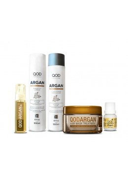 Argan Reconstruction Home Care Kit 5 Itens - QOD Beautecombeleza.com