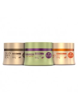 Chronogramme des Cheveux Traités Chimiquement Kit 3x300g - Haskell Beautecombeleza.com