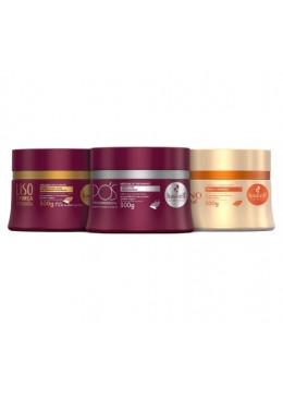 Chronogramme pour Cheveux Lissés Kit 3x300g - Haskell Beautecombeleza.com