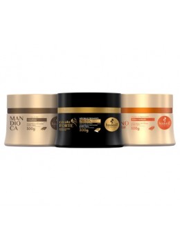 Chronogramme pour Cheveux Fragile Kit 3x300g - Haskell Beautecombeleza.com