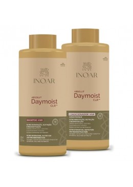 Kit Inoar Absolut DayMoist Shampoo 800ml + Condicionador 800ml + Mascara 500g